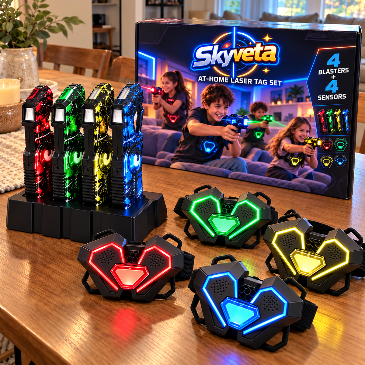 Skyveta™ Laser Tag Battle Set